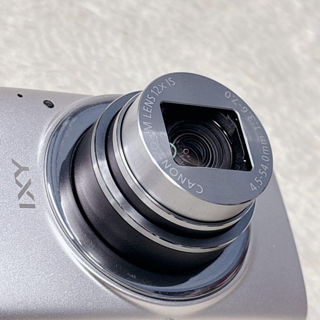 【極美品】Wi-Fi内蔵 CANON IXY630 キャノン デジカメ シルバー