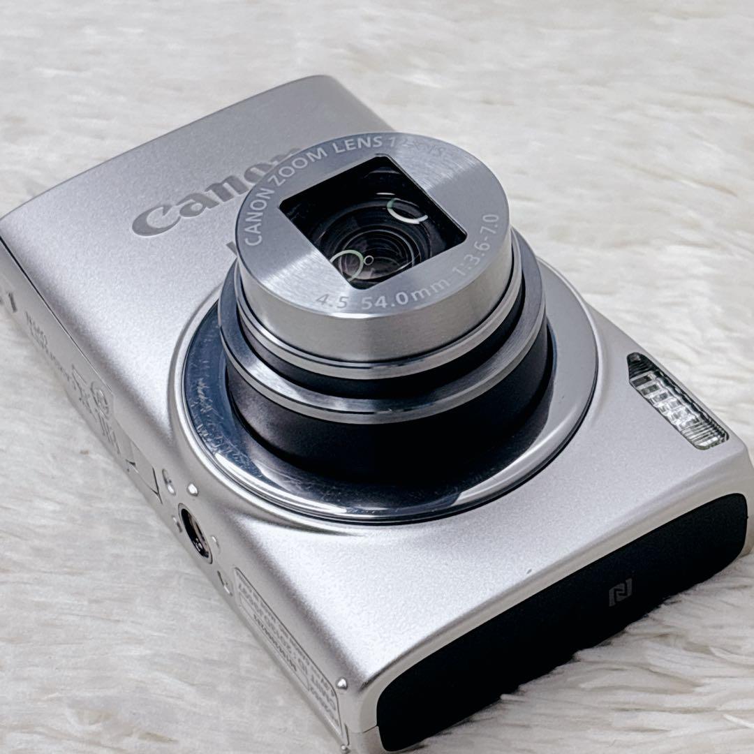 【極美品】Wi-Fi内蔵 CANON IXY630 キャノン デジカメ シルバー