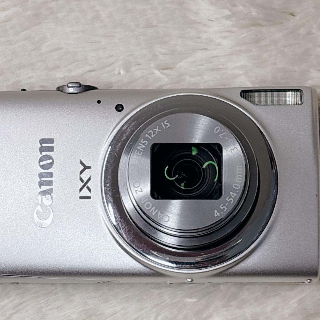 【極美品】Wi-Fi内蔵 CANON IXY630 キャノン デジカメ シルバー