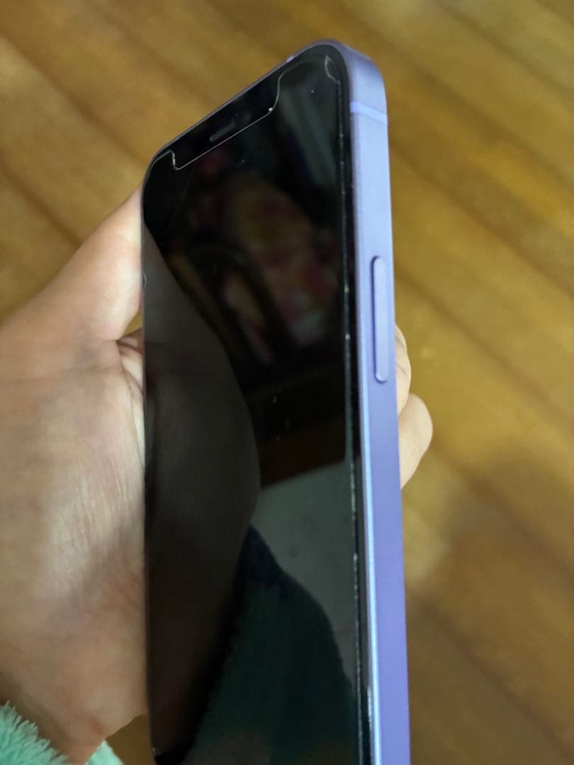 M*u様 Apple iPhone 12 miniパープル 本体