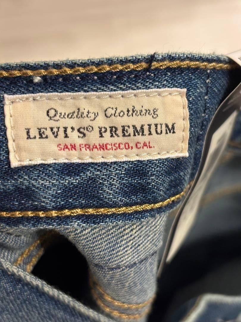 スピック＆スパン　リーバイス　別注SMU RIBCAGE WIDE LEG　25