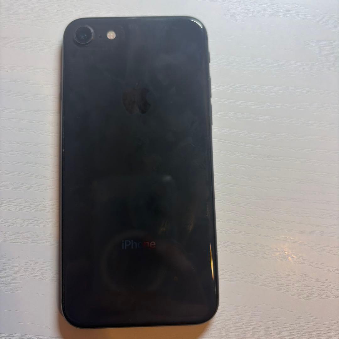 美品Apple iPhone 8ブラック 本体 SiMフリー