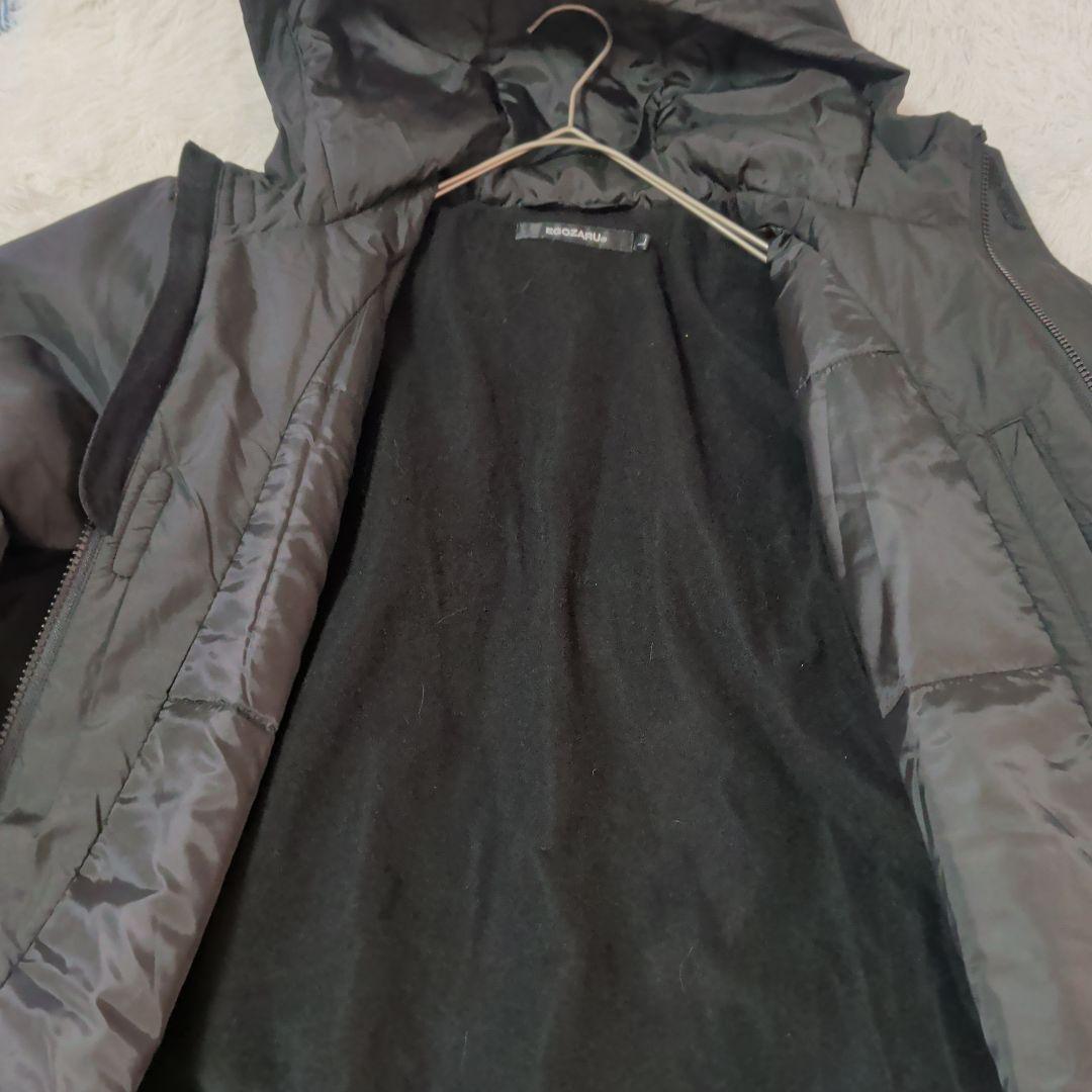期間限定！EGOZARU エゴザル ベンチコート Lサイズ 黒 防寒 アウター