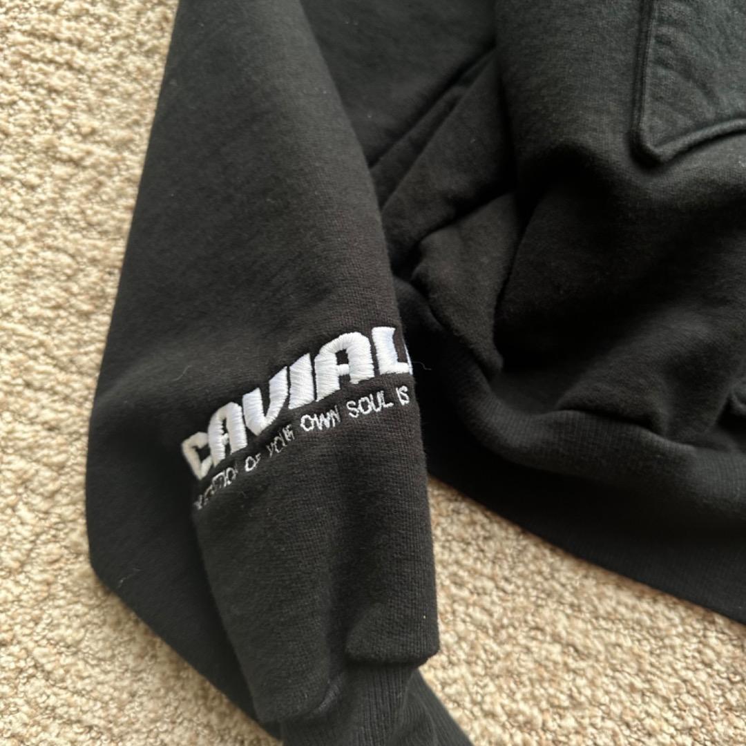 CAVIALE ジップ パーカー