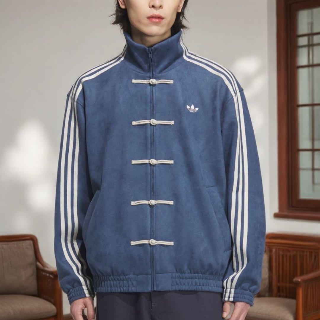 adidasアディダス 中国限定 蛇年トラックジャケット ネイビー L