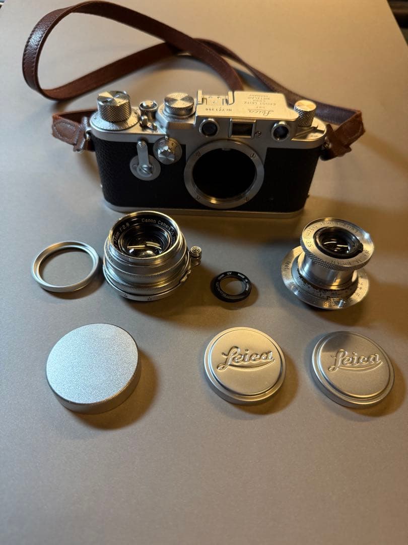 Leica Ⅲf「Elmar50mm/f3.5」「canon35mm/f2.8」