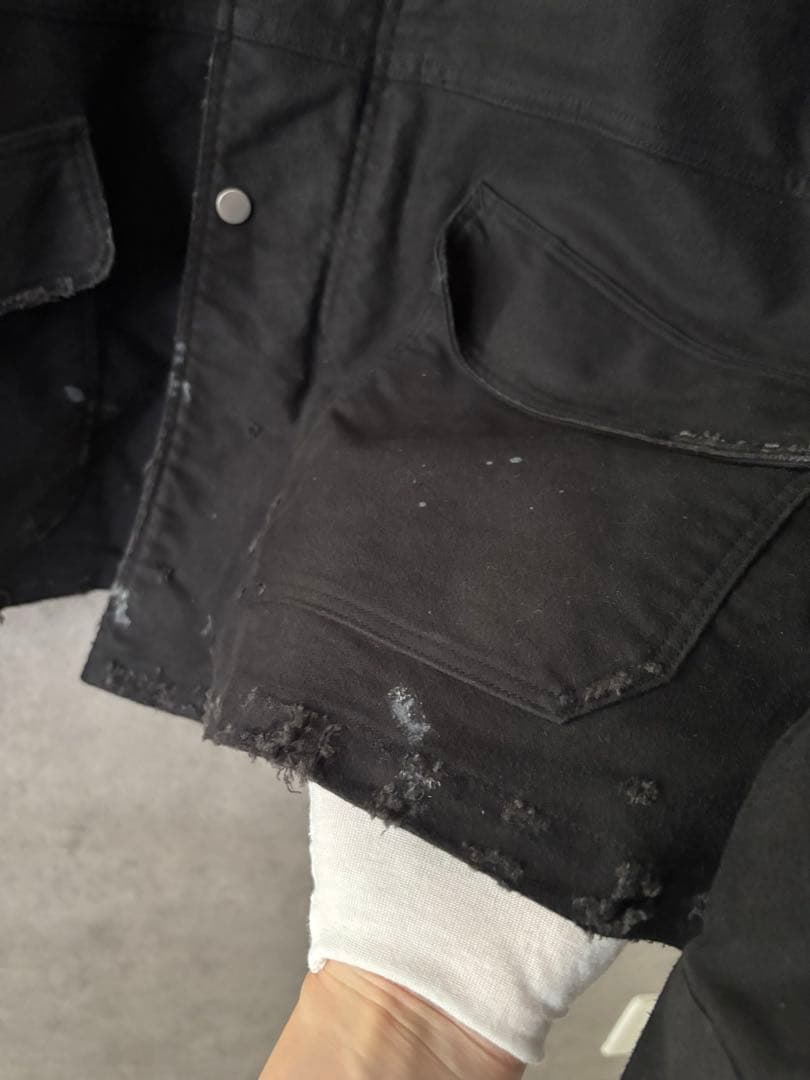 アンセルム ANCELLM　モールスキンワークジャケット　デニムジャケット