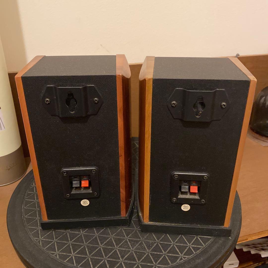 ウッド仕上げ スピーカー 2ウェイ コンパクト