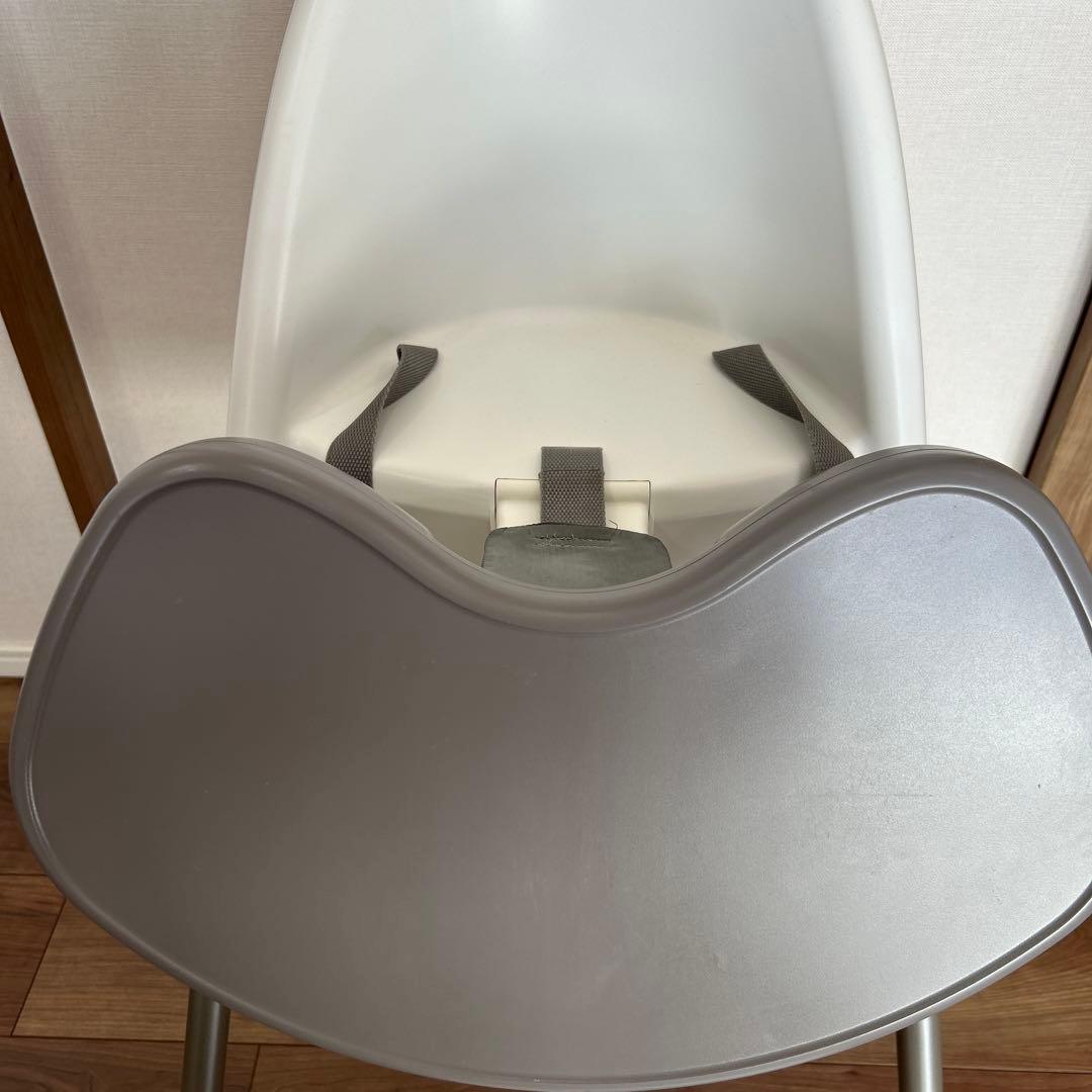 【グレー脚】BabyBjornベビービョルン ハイチェア ハーネス付き✰廃盤品✰