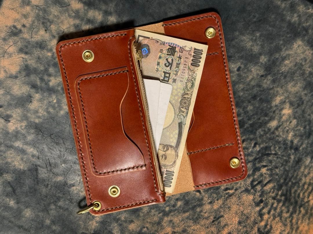 MARYAM社ホースバット トラッカーウォレット＋キーホルダー TYPE01