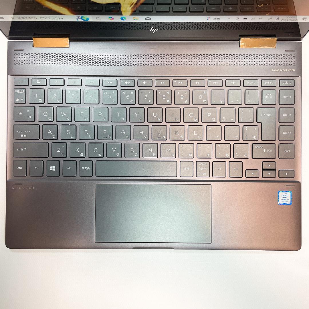 2in1 タッチ HP Spectre X360 16GB SSD1TB_686