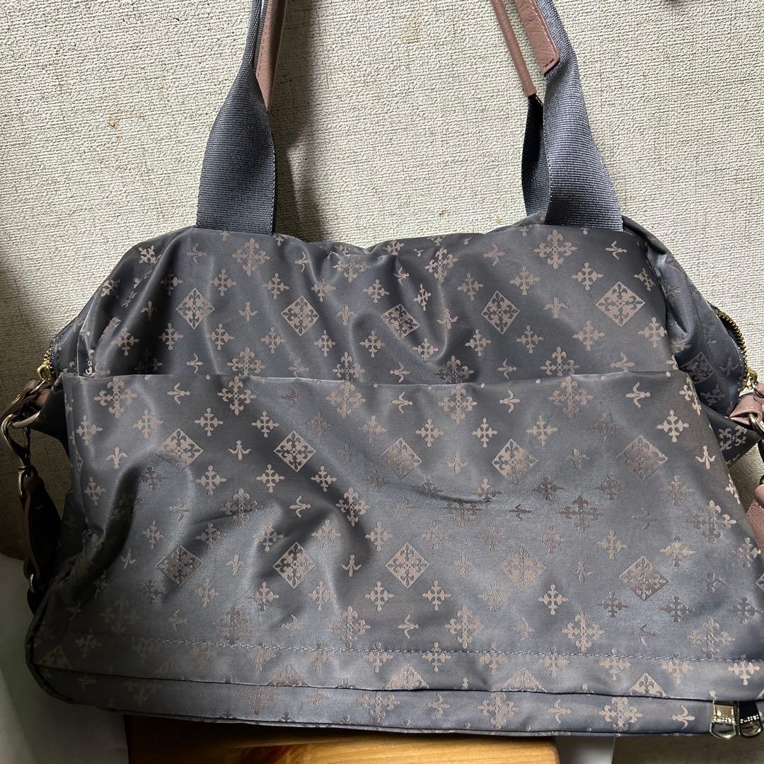 年末SALE❣️russet キャリーバックに乗せられるボストンバッグ♪