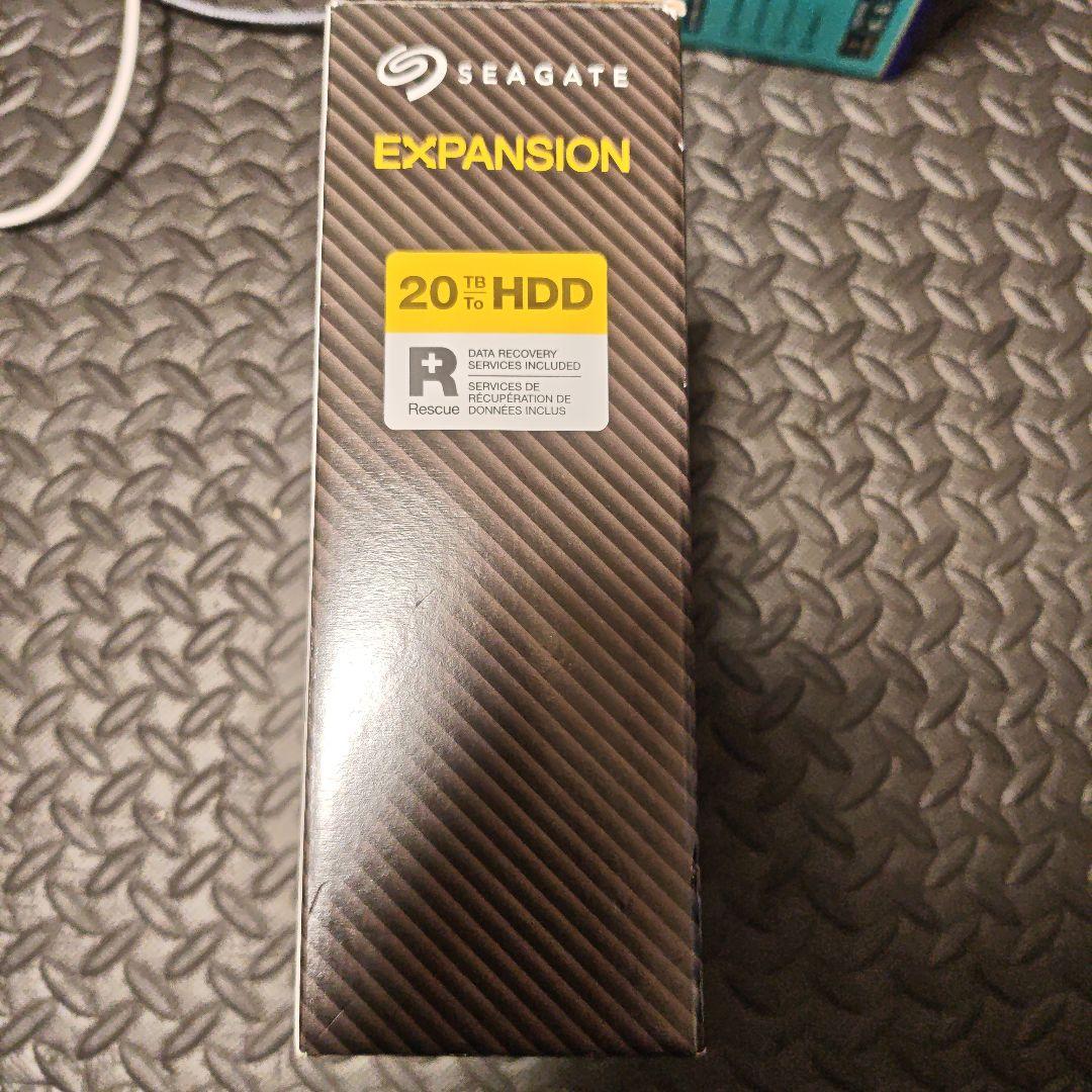SEAGATE EXPANSION 外付けハードディスク　20TB