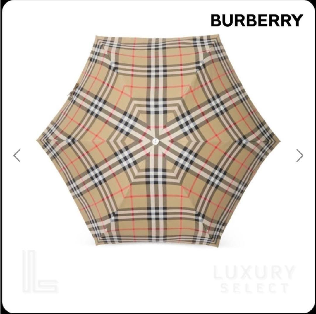 BURBERRY バーバリー　折りたたみ傘☆タグ付き新品未使用