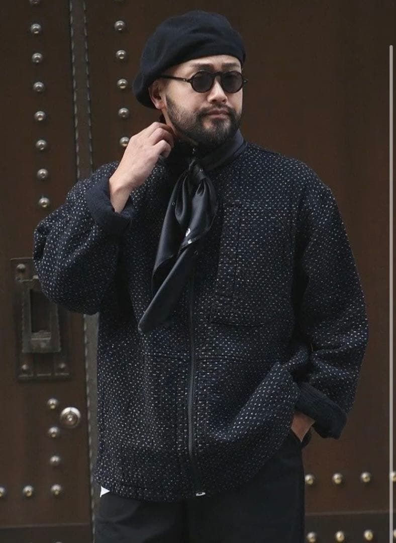 ジャケット・アウター Porter Classic NEW SASHIKO ZIP UP JACKET