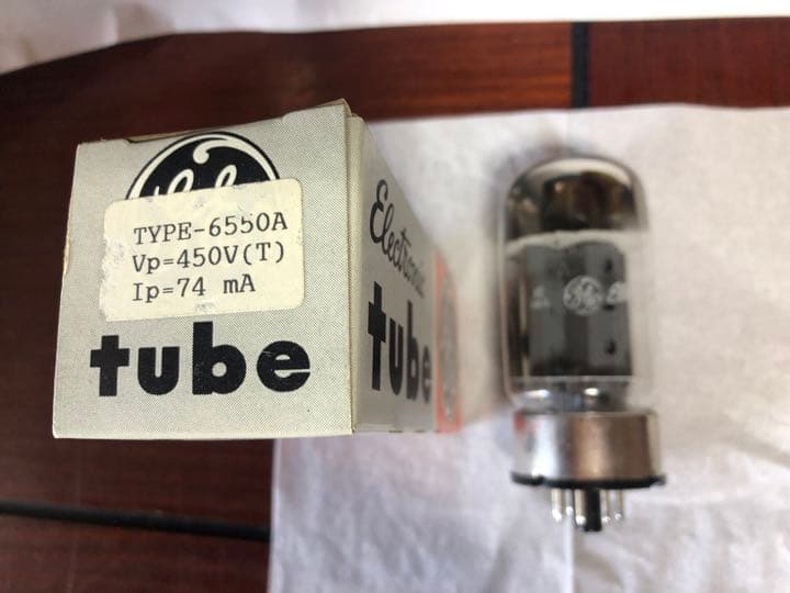 GENERAL ELECTRIC 6550A 真空管　1本