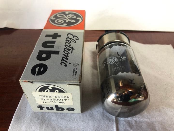 GENERAL ELECTRIC 6550A 真空管　1本