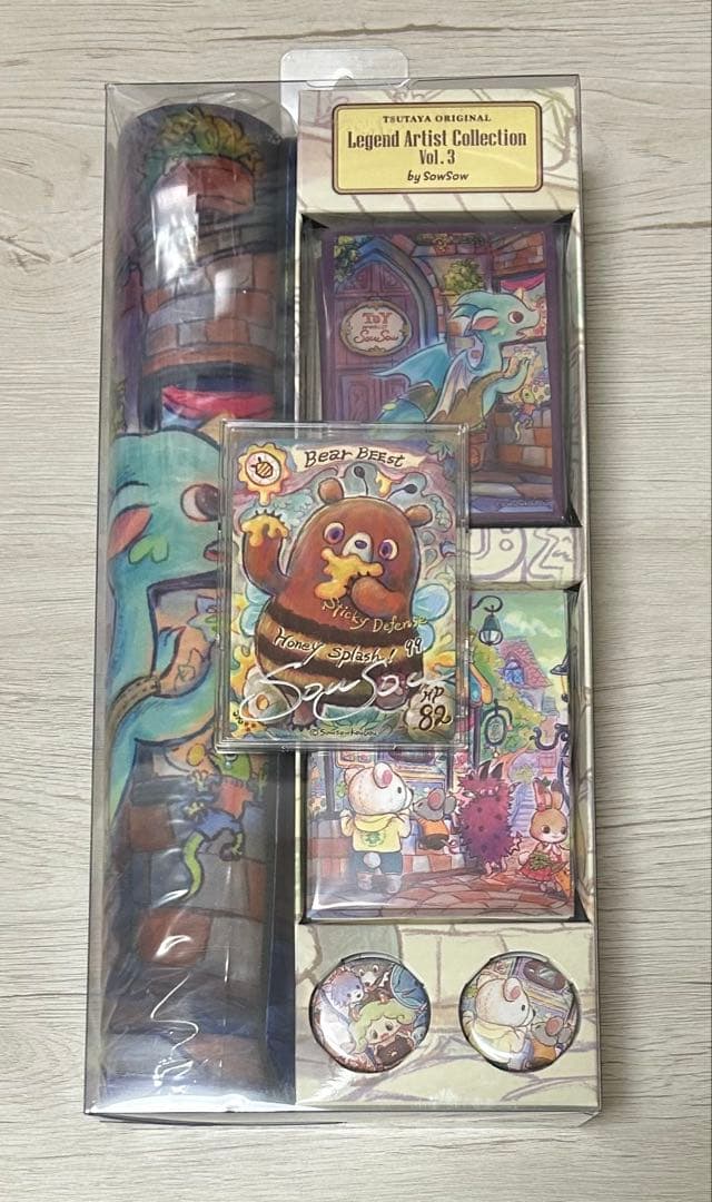 sowsow レジェンドアーティストコレクションvol.3 サイン入りカード付き