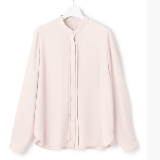 【極美品】23区 2023AW バックサテンアムンゼンブラウス 40 Lサイズ