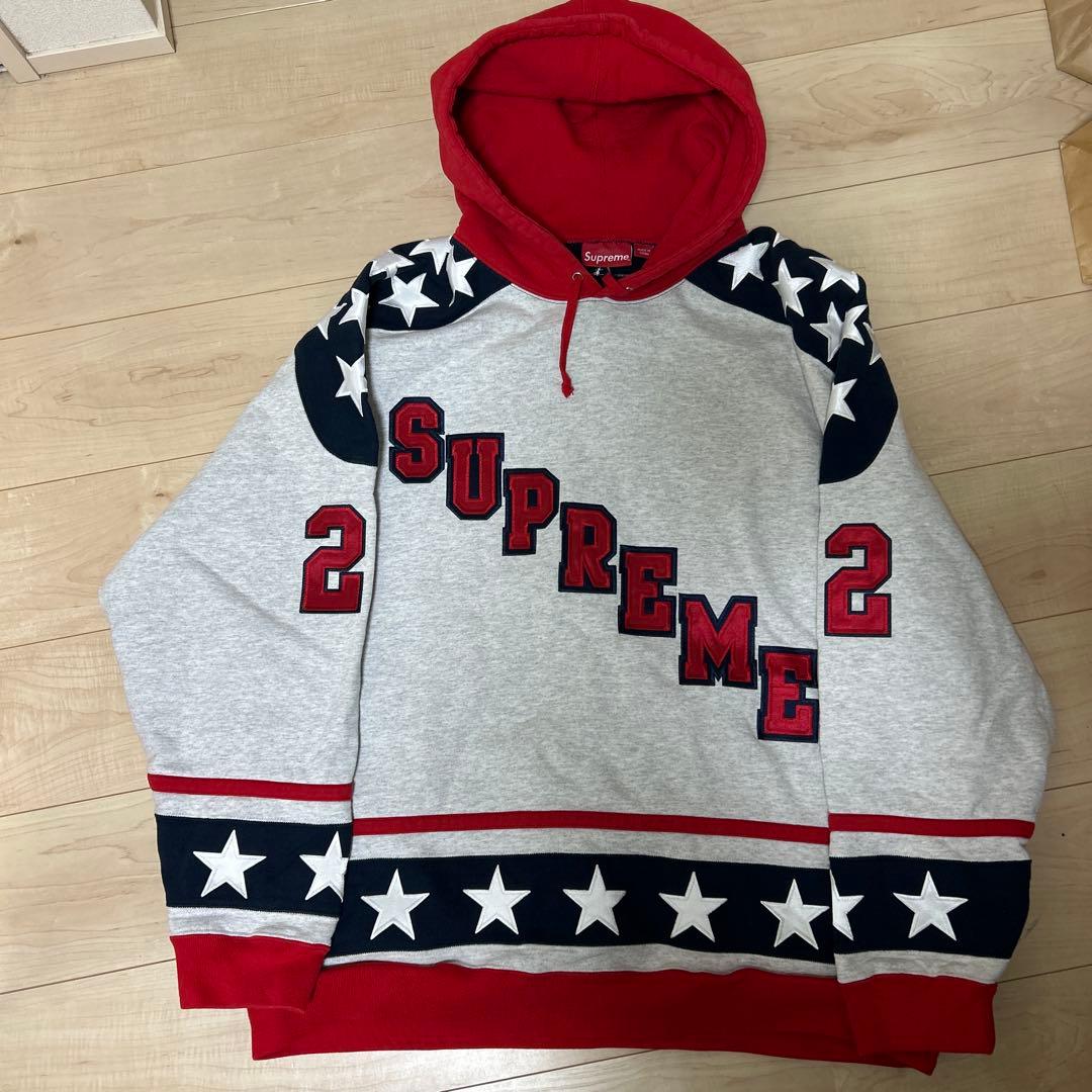 Supreme 星柄パーカー チーム22