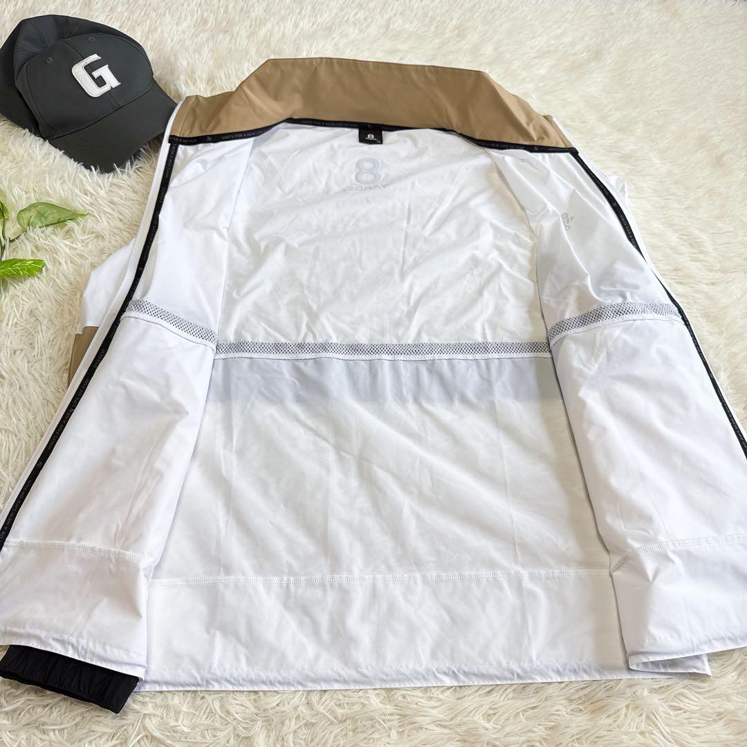 【ハチヤーズ】極美品 ウィンドブレーカー マルチカラー 2XLサイズ メンズ