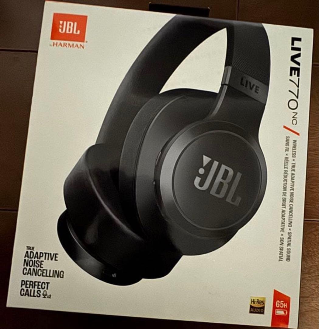 美品⚠️JBL LIVE 770NC ワイヤレスヘッドホン