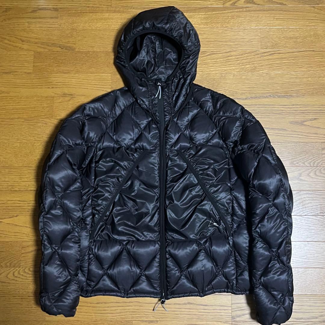 ROA hiking light down jacket black Sサイズ