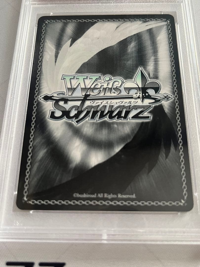 ws ヴァイスシュヴァルツ　惜しみない狂愛　アルベド　sp サイン　psa10