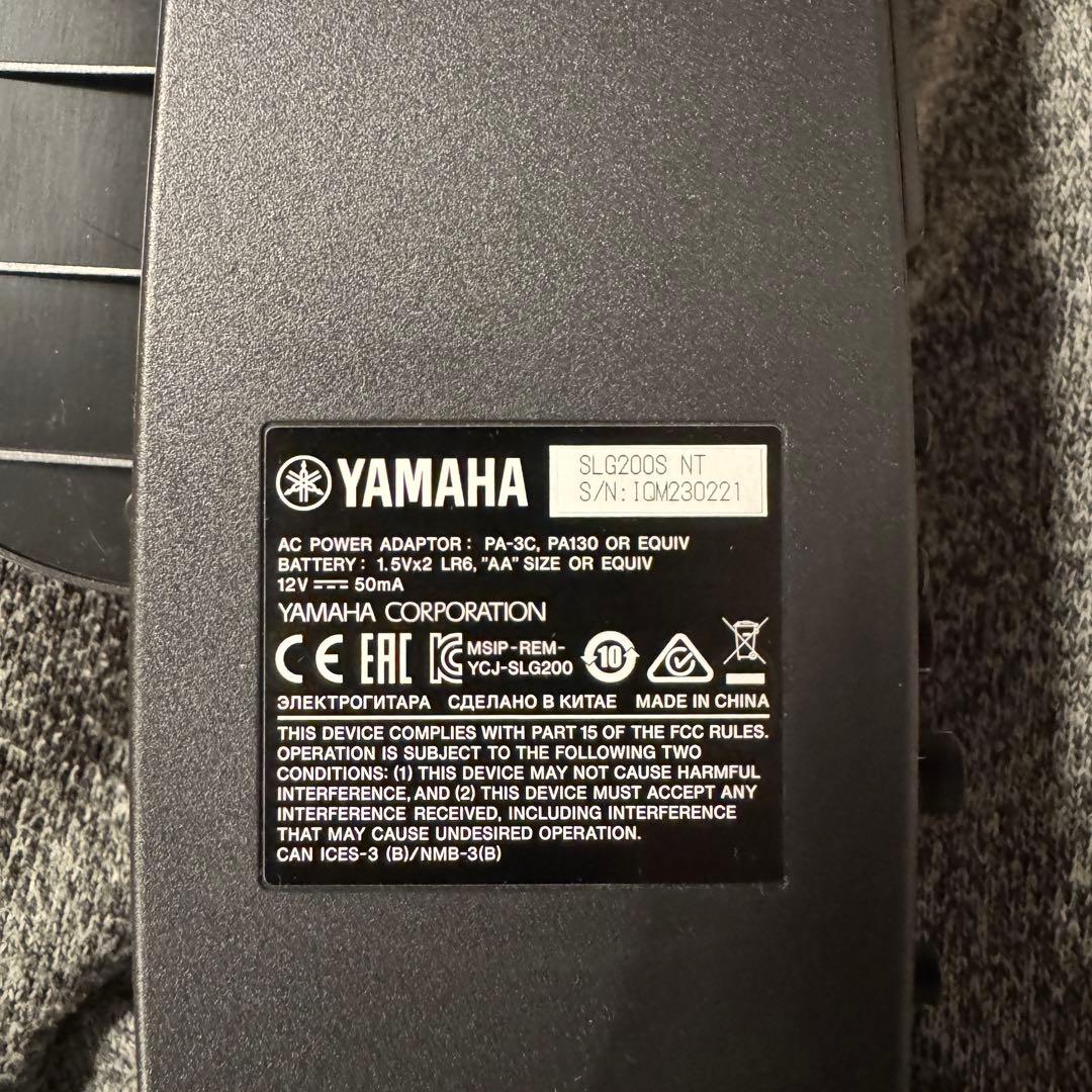m*8様 Yamaha サイレントギター SLG200S NT