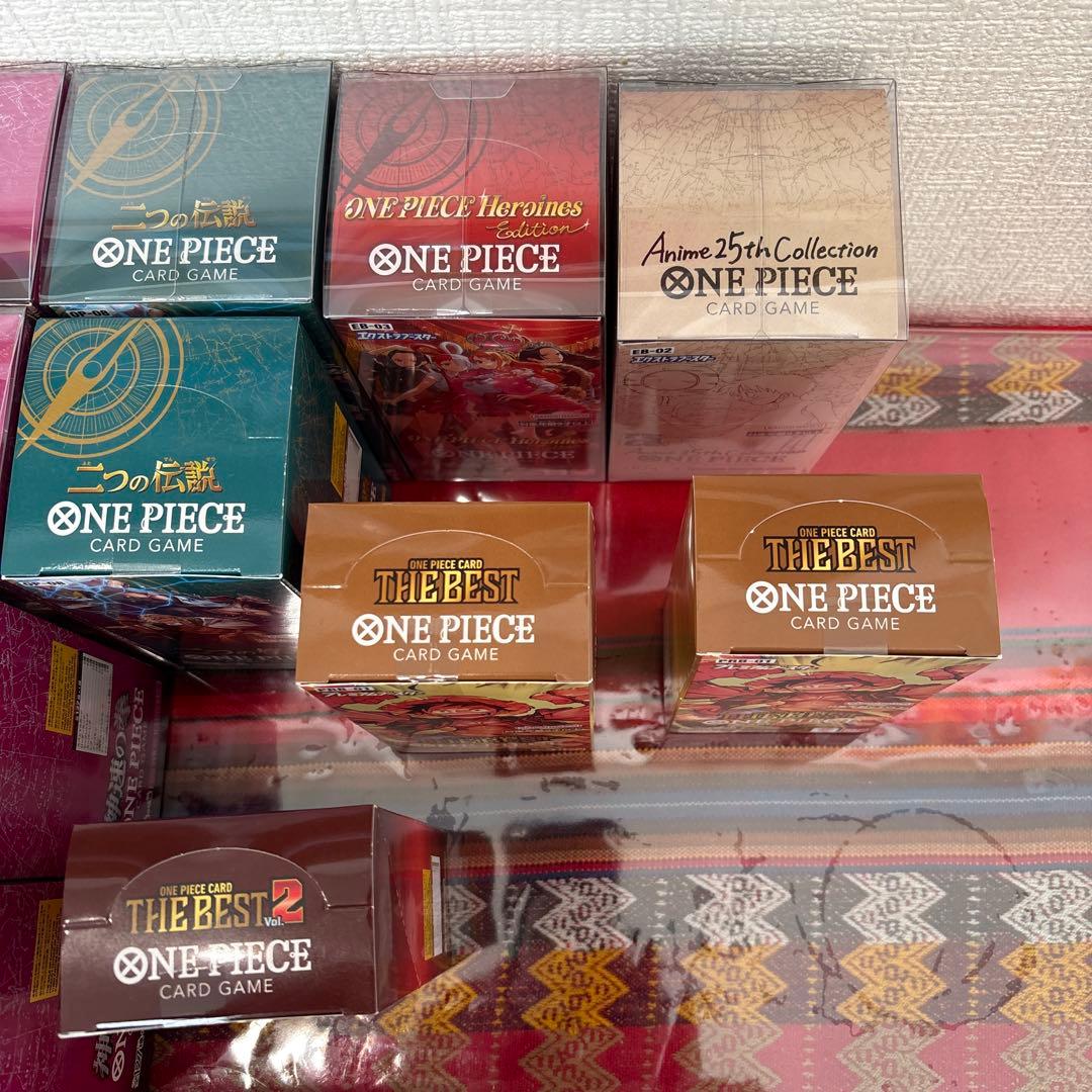 【値下げ中】ワンピースカード　引退品　全て新品・未使用　BOXはテープあり
