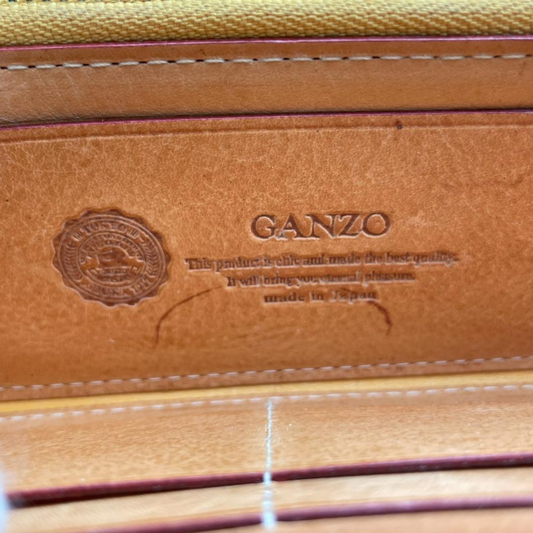 極美品✨GANZO THIN BRIDEL ラウンドファスナー 長財布 黒