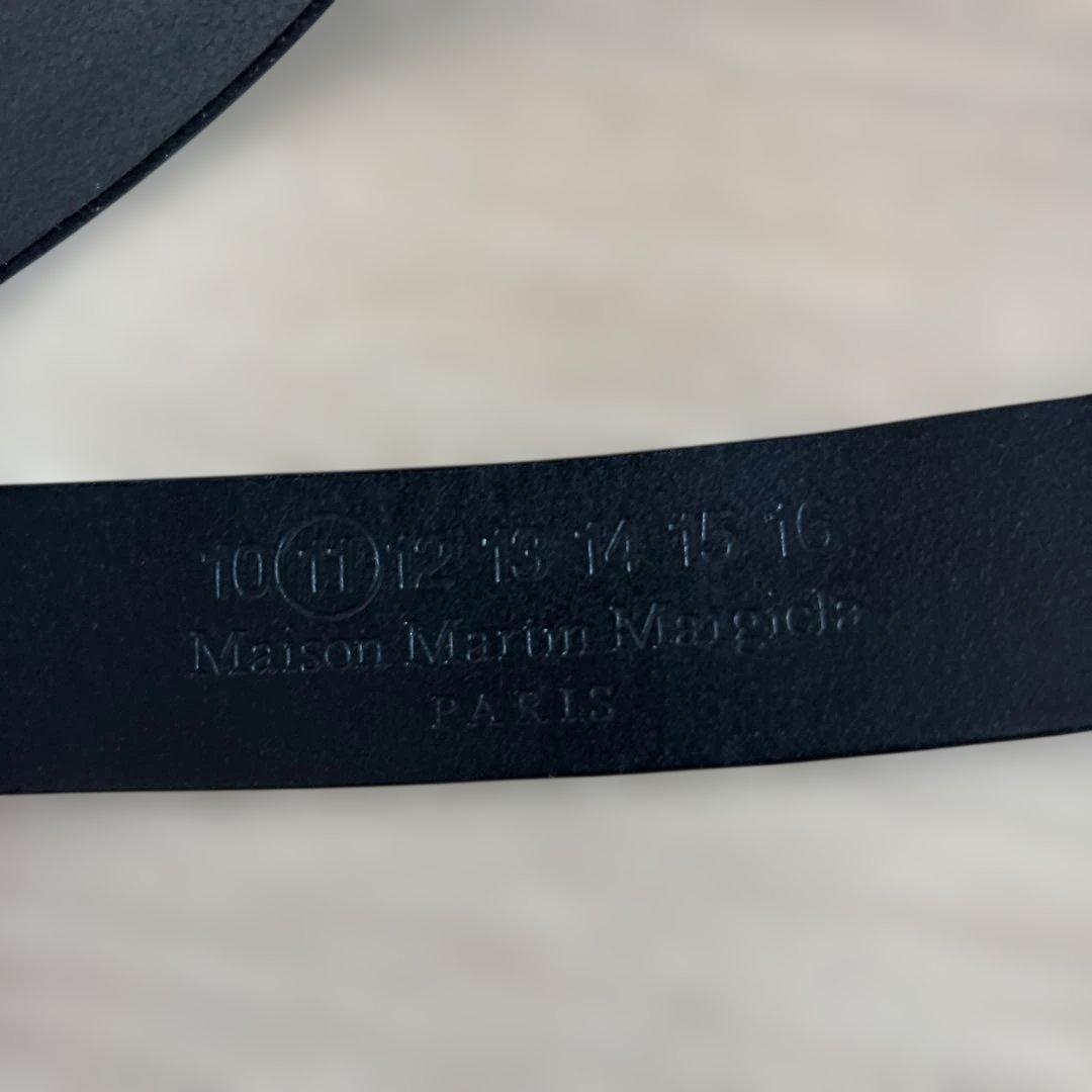 Maison Martin Margiela 11 ブラックレザーベルト