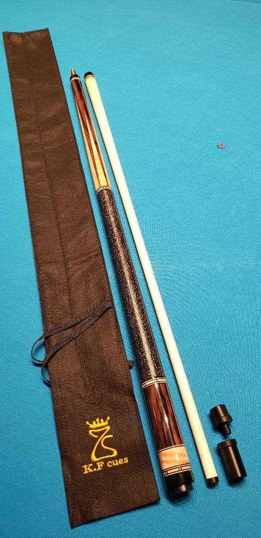 KF-CUE (AWENS CUSTOM CUES) エボニー6剣