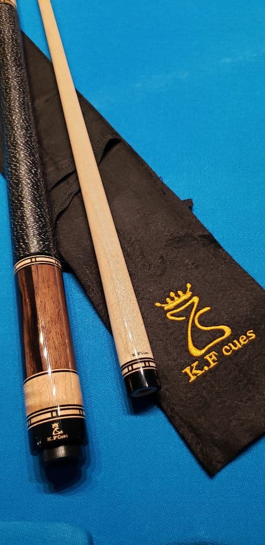 KF-CUE (AWENS CUSTOM CUES) エボニー6剣