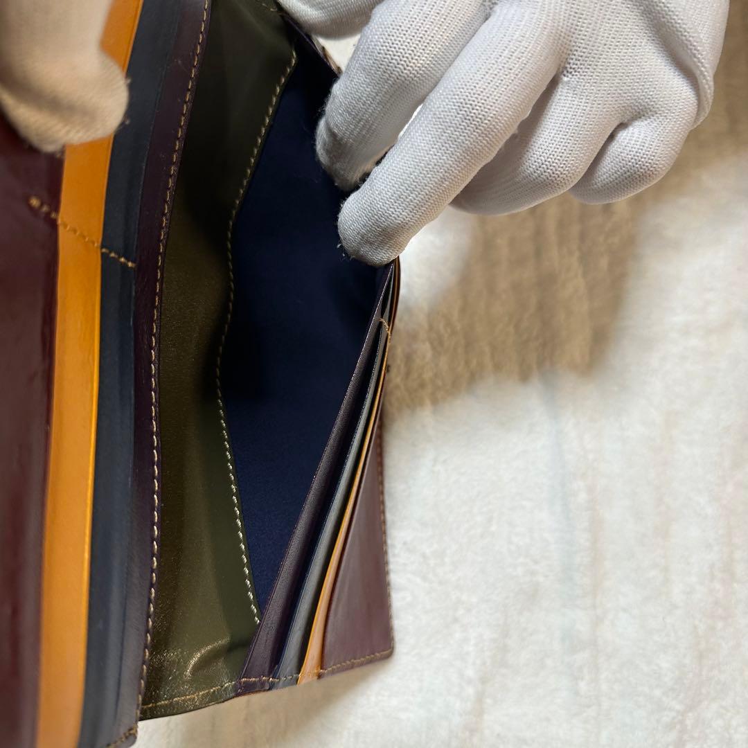 【廃盤】TAKEO KIKUCHI（タケオキクチ） 本革長財布 レザーウォレット