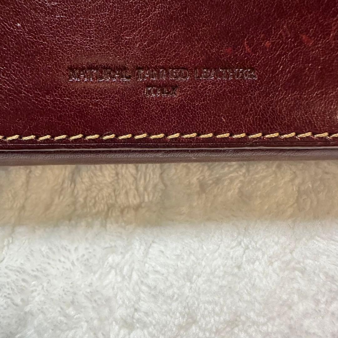 【廃盤】TAKEO KIKUCHI（タケオキクチ） 本革長財布 レザーウォレット