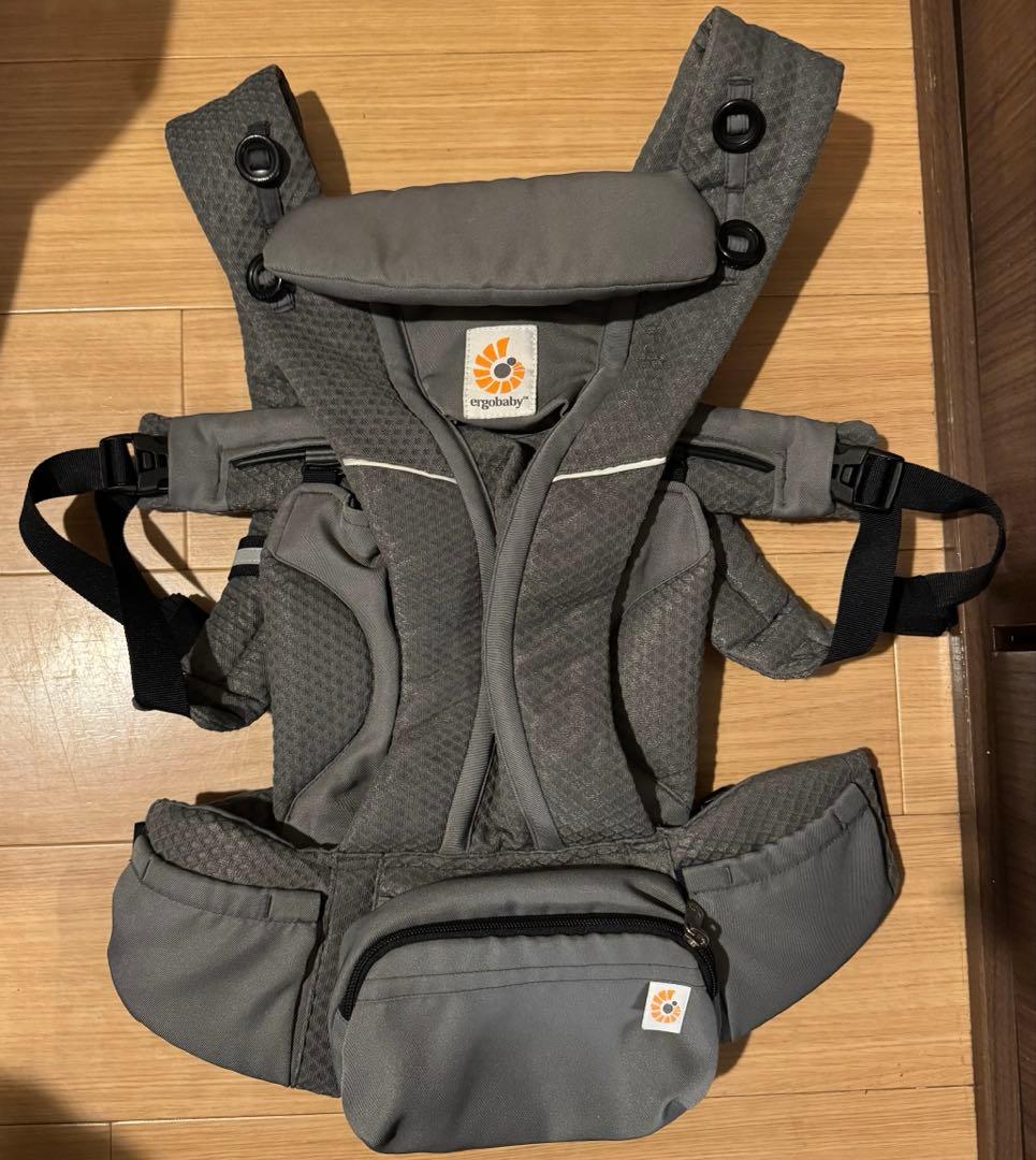 エルゴオムニブリーズ 抱っこ紐 グラファイトグレー翌日発送可能