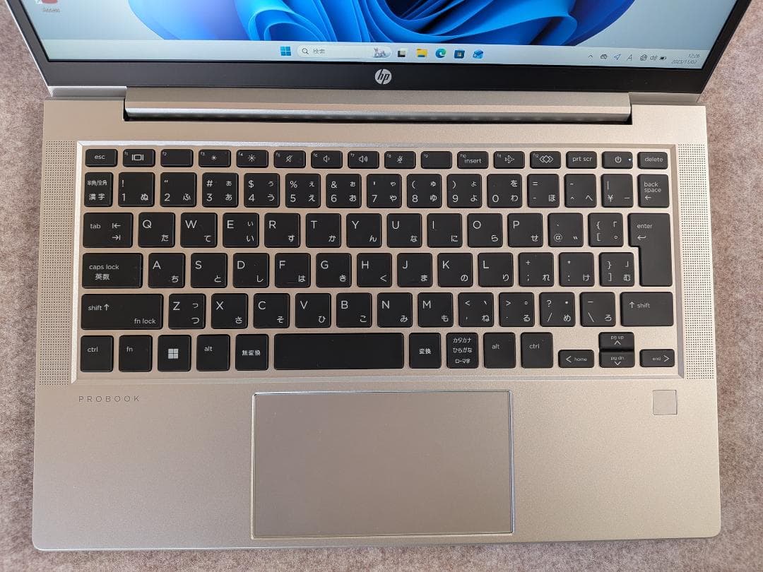 HP ProBook 635 Aero G8 キーボードきれい