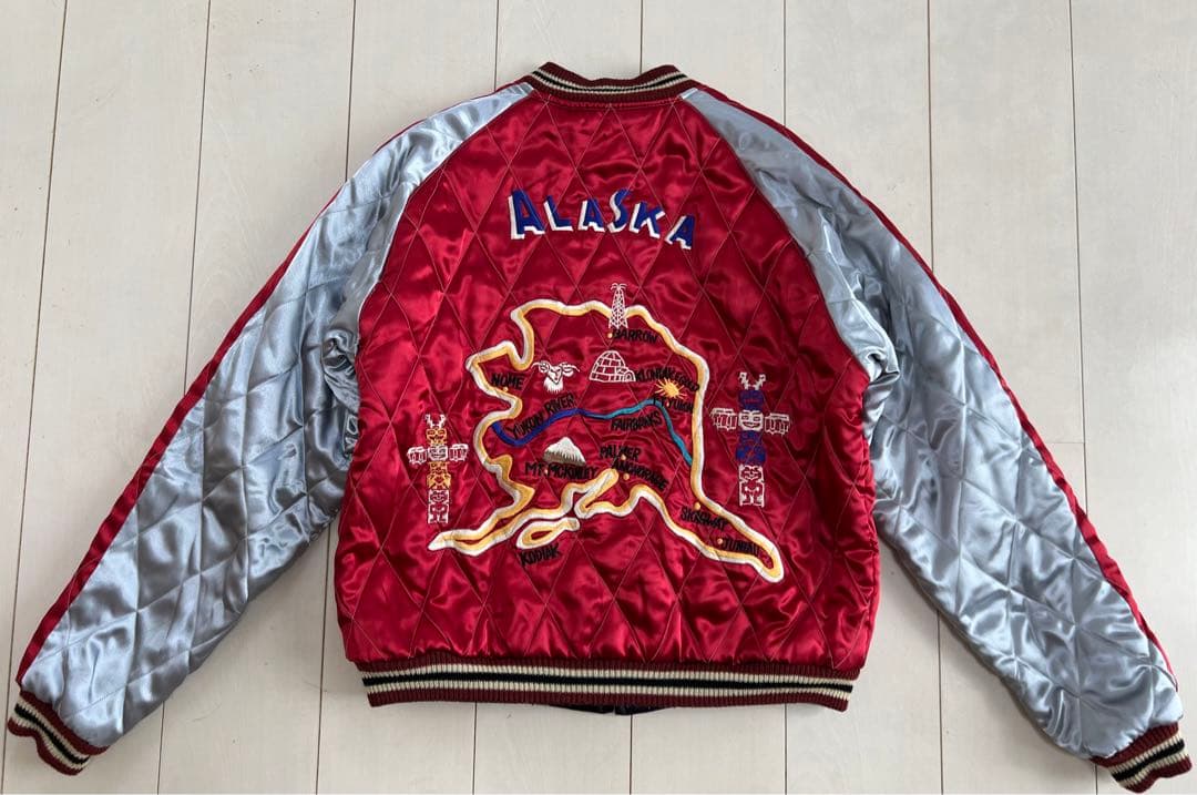 XL スカジャン テーラー東洋 ALASKA アラスカ アメカジ 希少サイズ