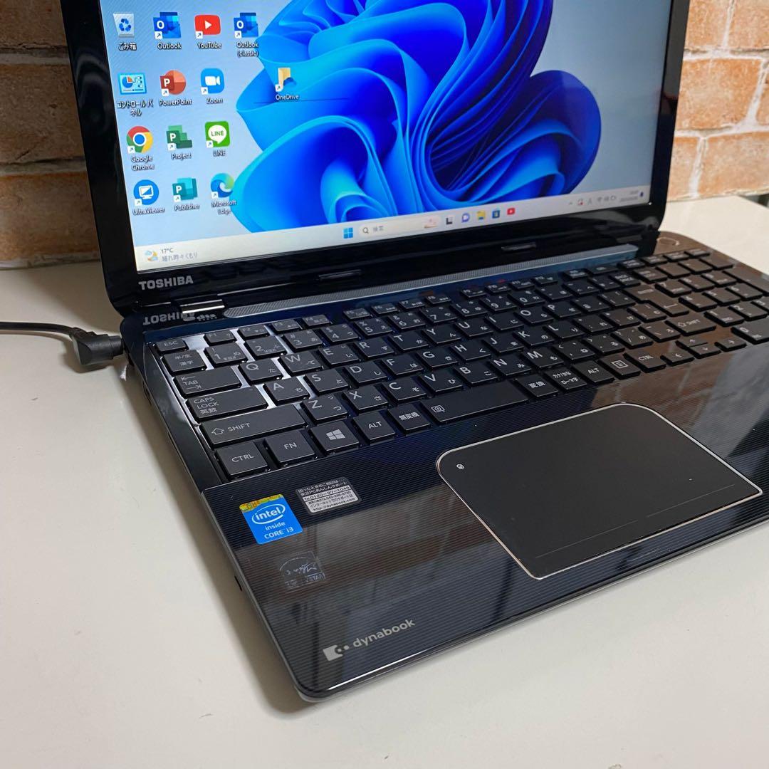 TOSHIBAノート PC Windows 11Pro オフィス2024年