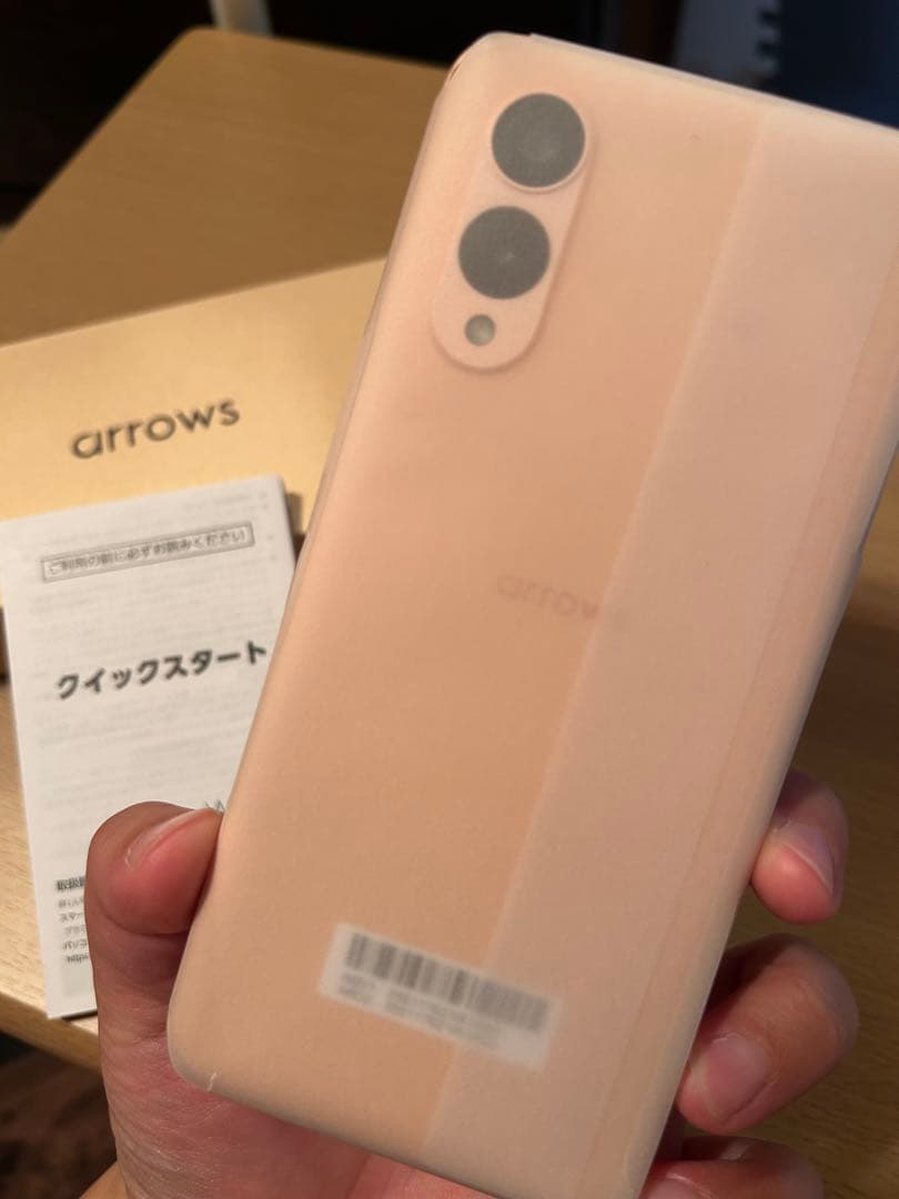 【新品未使用】arrows We2 IP65 ライトオレンジ SoftBank