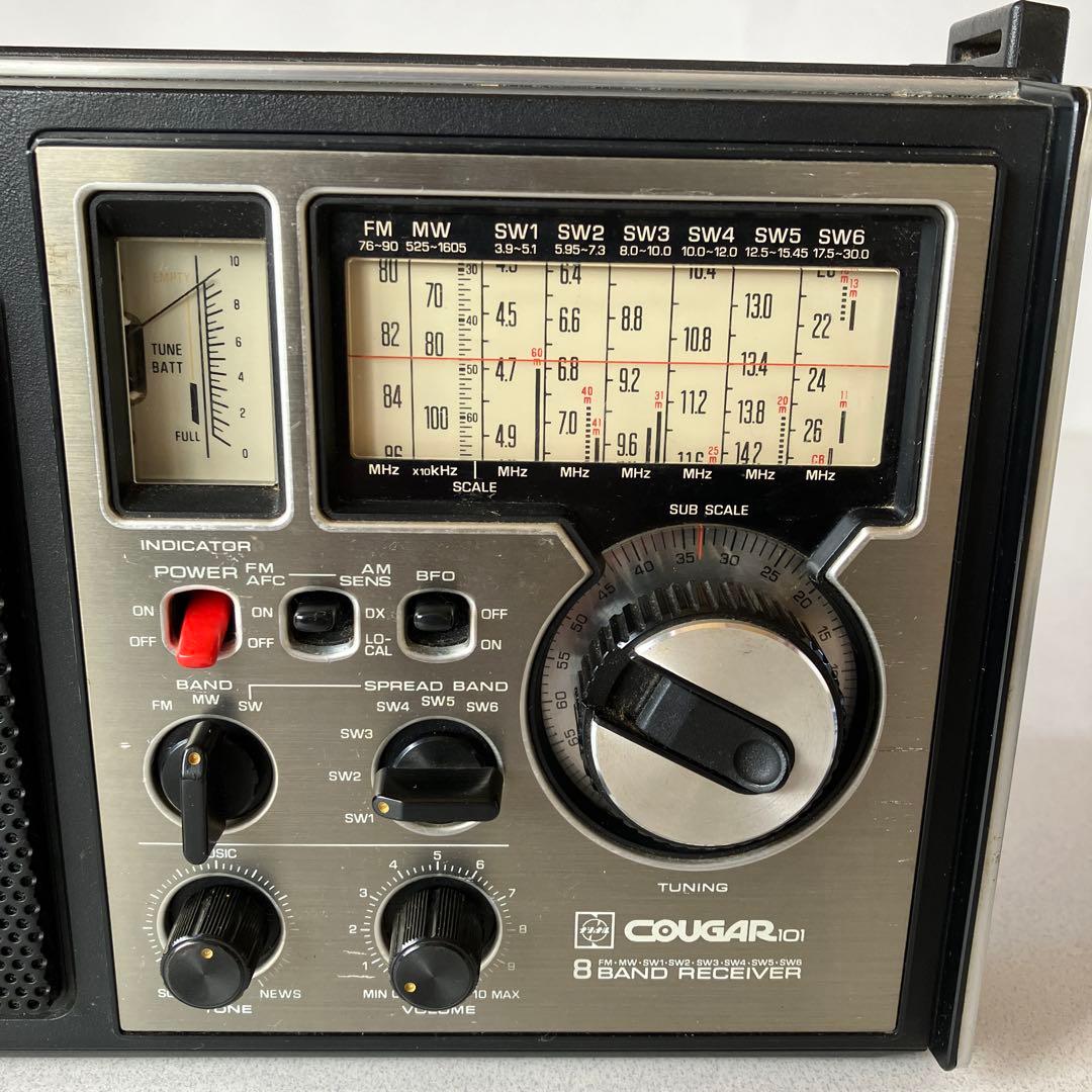 ナショナルＢＣＬラジオ　クーガー　　　１０１　　　完動品
