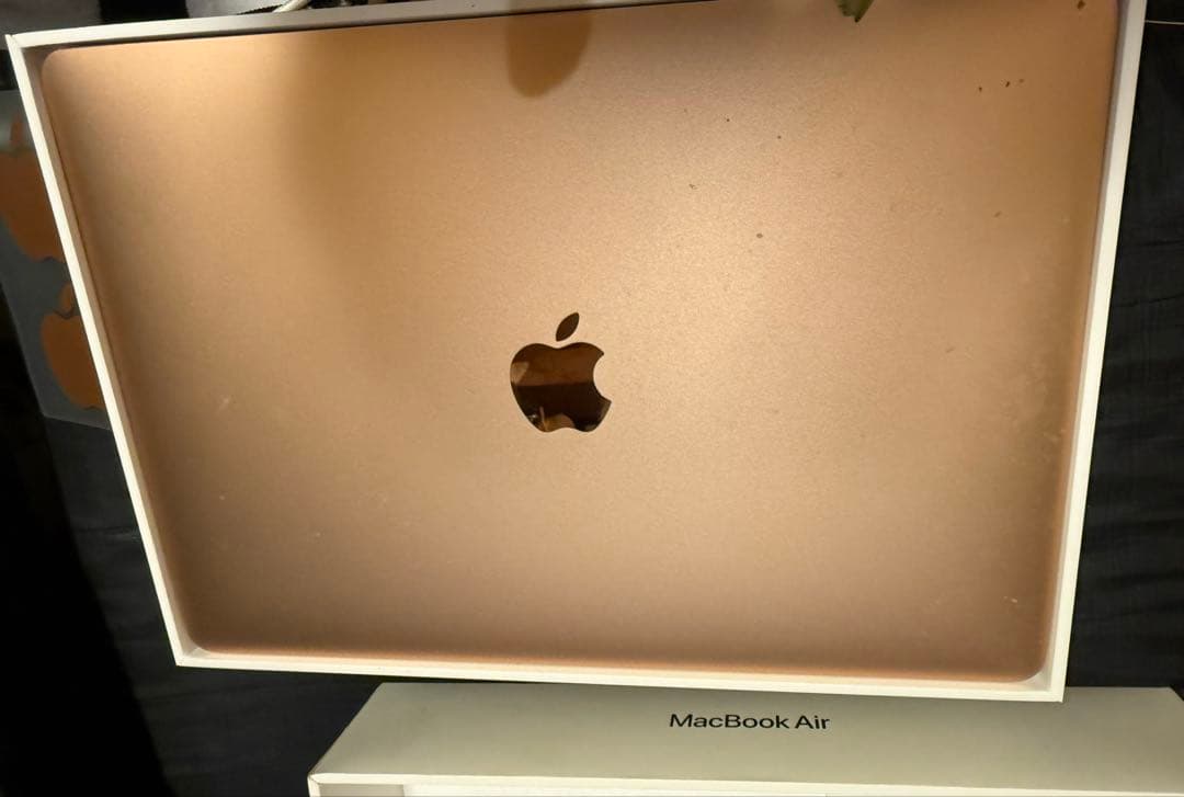 【2回使用】純正MacBook Air ゴールド M1 8コア 512GB