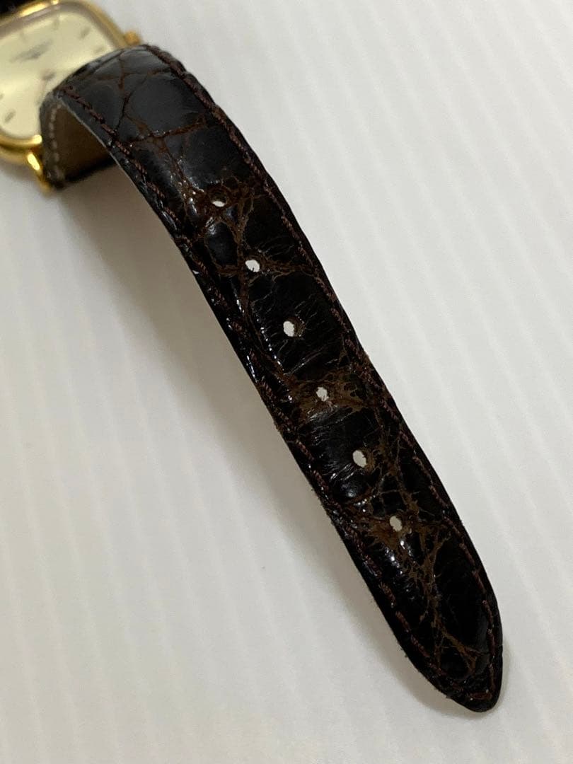 ロンジン LONGINES ゴールドカラー アナログ レディース腕時計 ジャンク