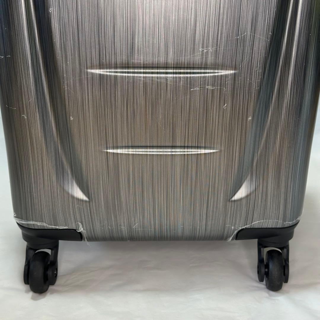 Samsonite スーツケース 20インチ TSAロック チャコール シルバー