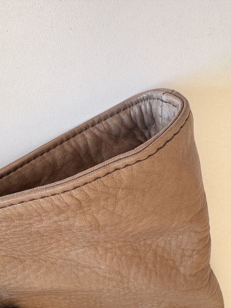 マーガレットハウエル レザートートバッグ A4 肩掛け未使用級