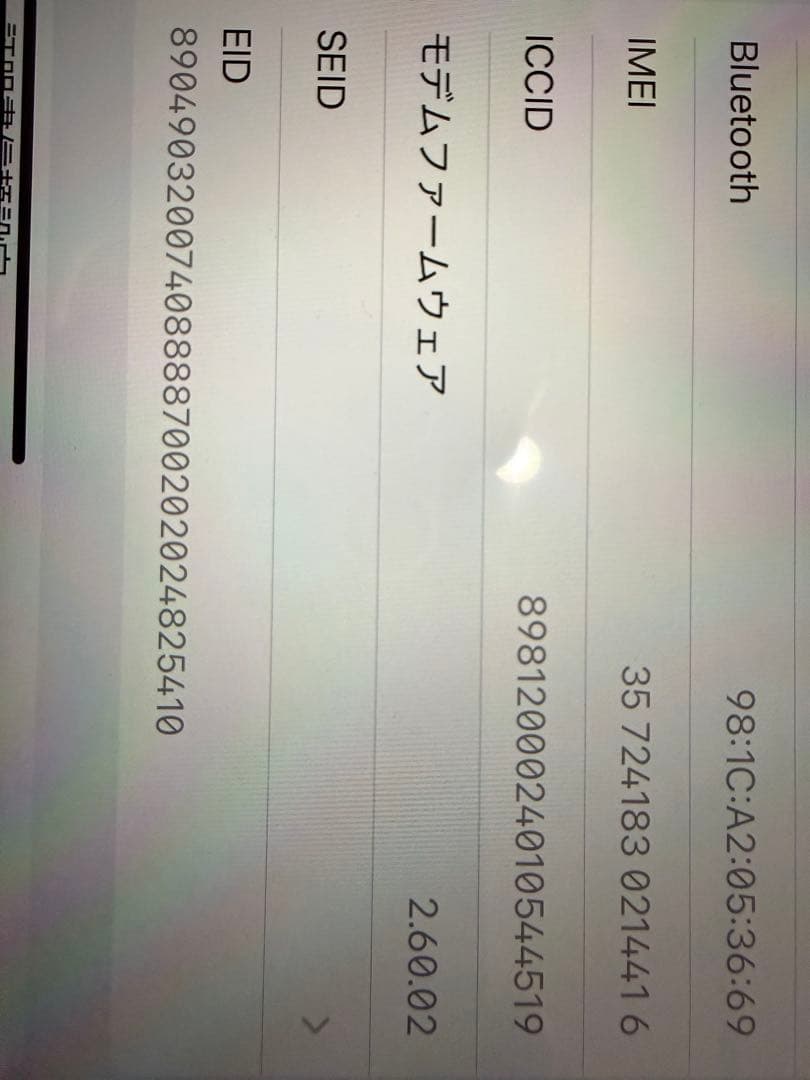 iPad Air (M3) 11インチ 128GB Cellular esim