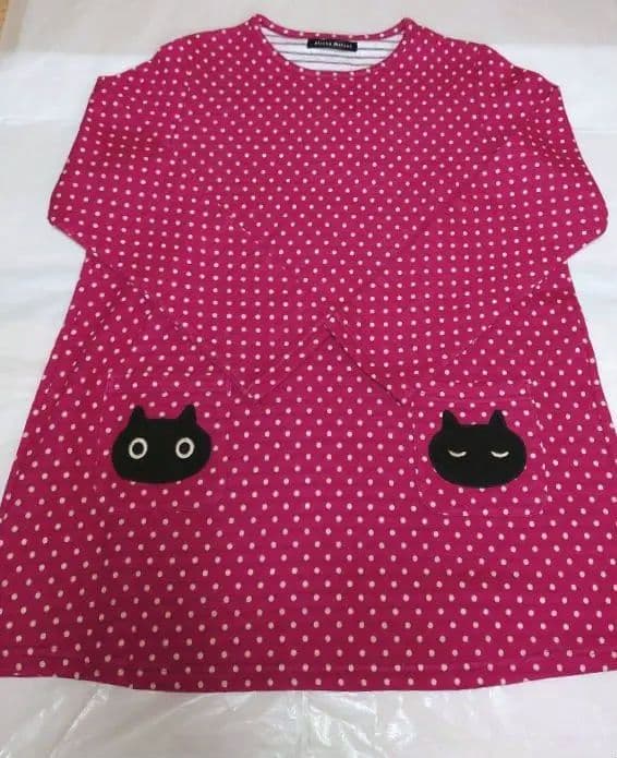 新品タグ付き ワコール マタノアツコ パジャマ ルームウェア ドット キルト M