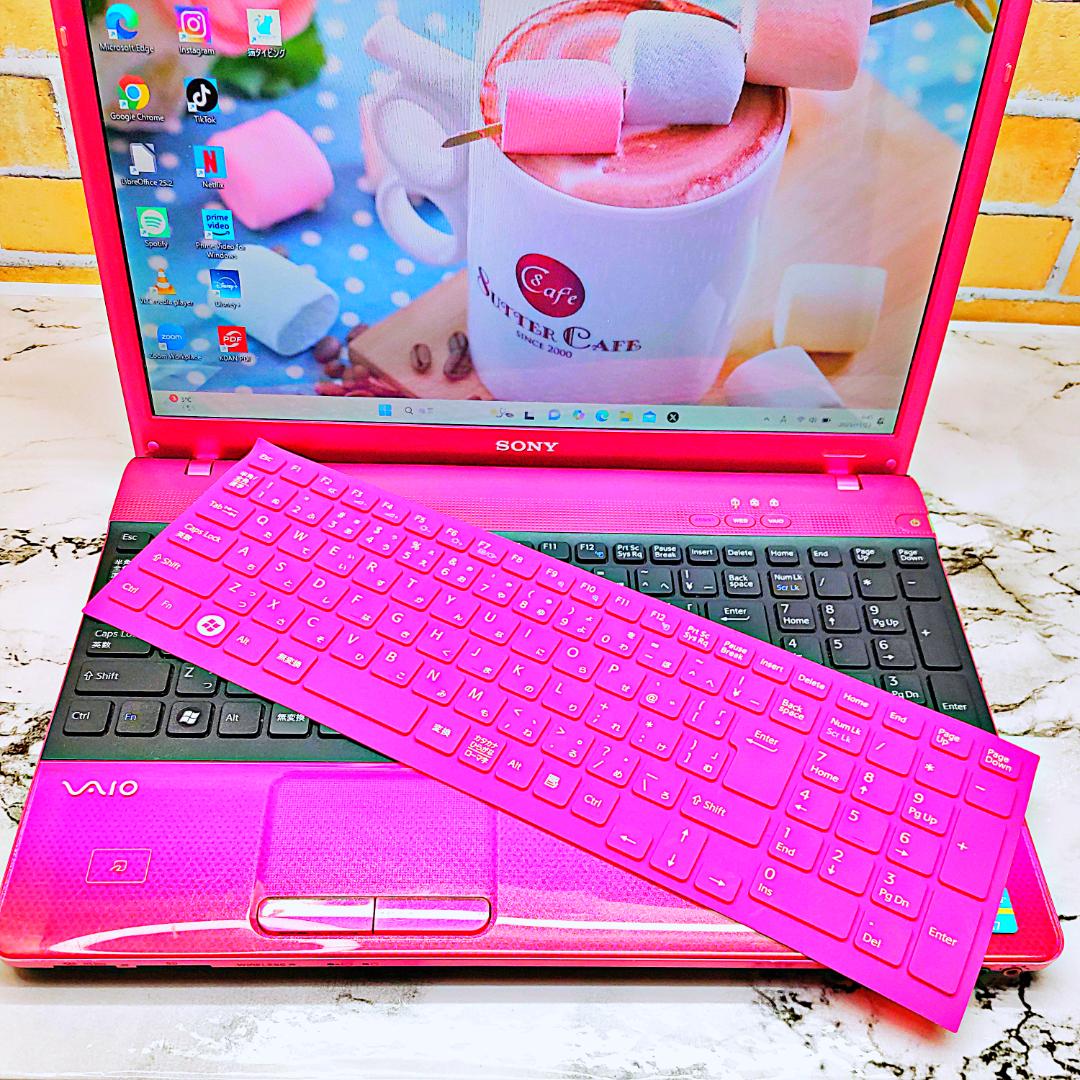 高性能i7✨ピンクノートパソコン❣️Core-i5☘️爆速SSD✨メモリ8G