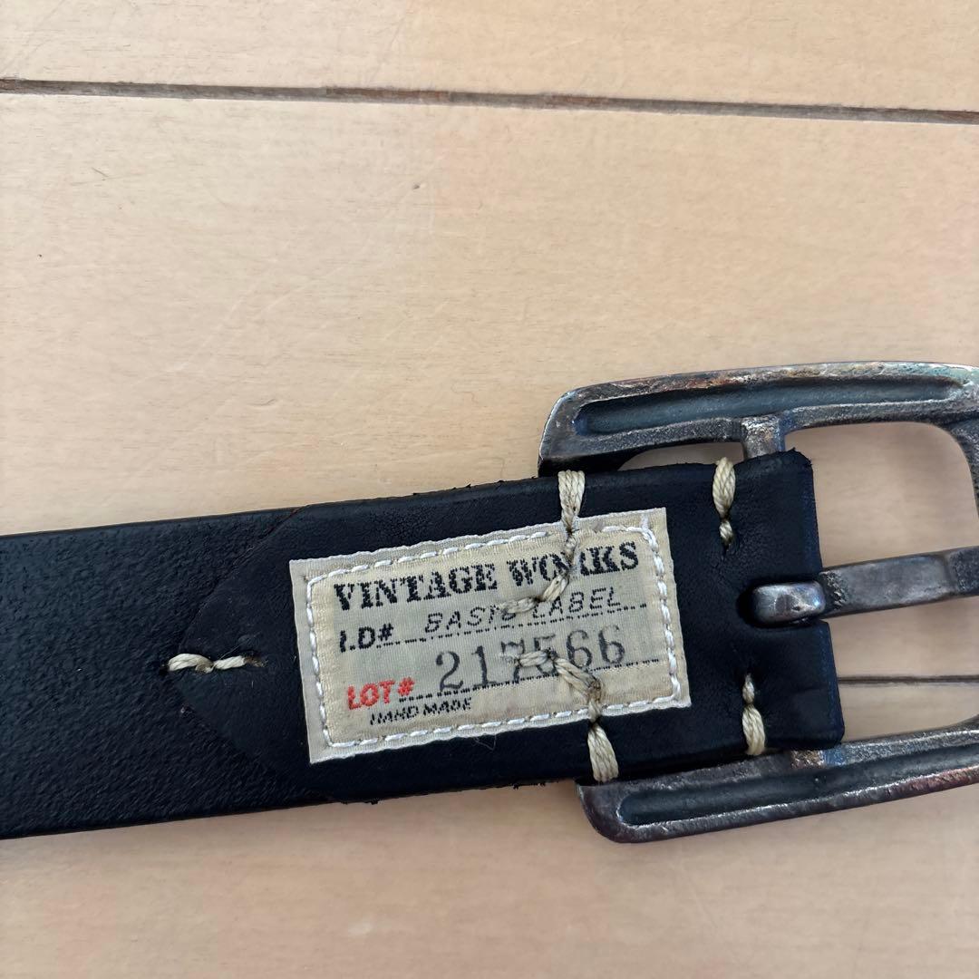 ヴィンテージワークス本革ベルト
